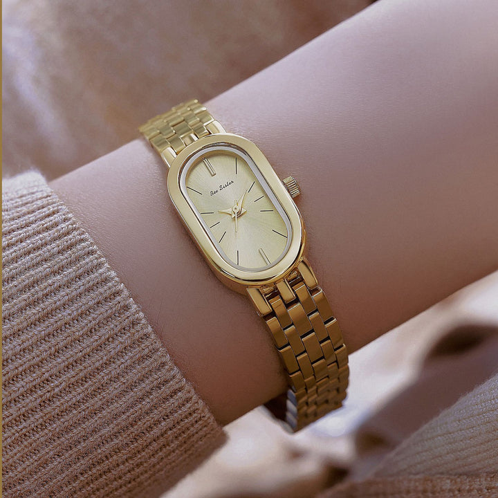 Minimalist Stainless Steel Quartz Watch