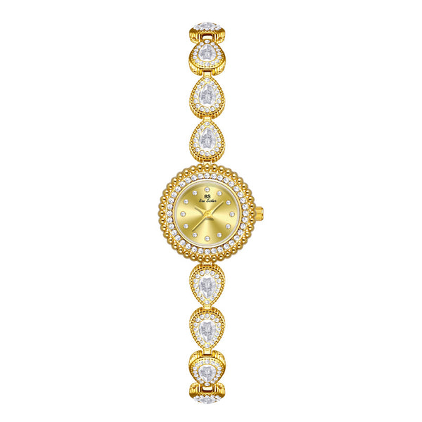 Mother of Pearl Teardrop Gemstone Watch