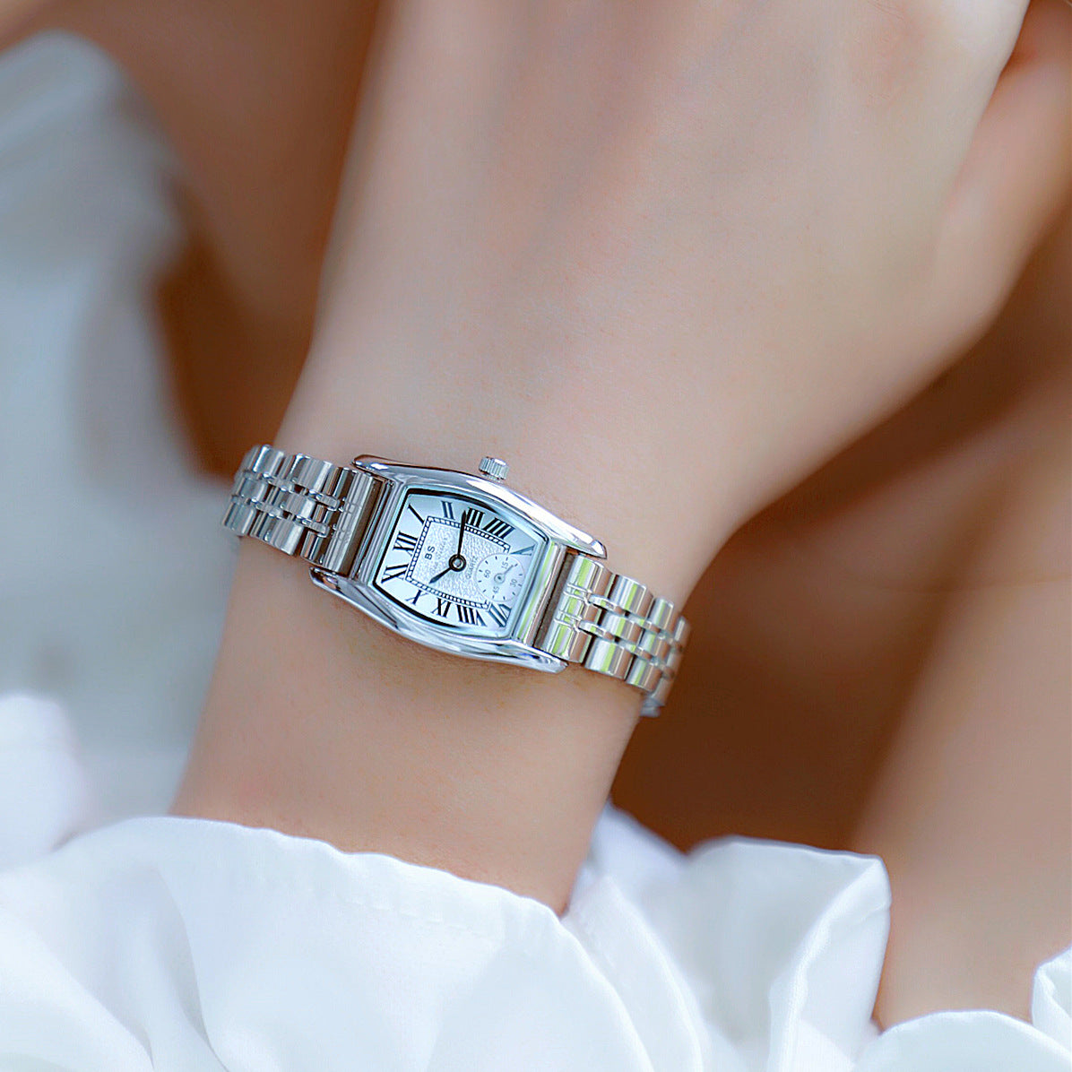 Rectangular Roman Dial Watch