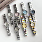Fluted Bezel Roman Marker Bracelet Watch