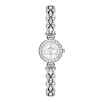 Luxury Quartz Watch with Crystal Embellishments