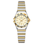 Fluted Bezel Roman Marker Bracelet Watch