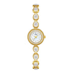 Mother of Pearl Teardrop Gemstone Watch