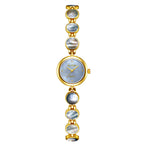 Mother of Pearl Link Bracelet Watch