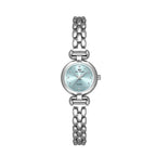 Round Crystal Dial Link Bracelet Watch