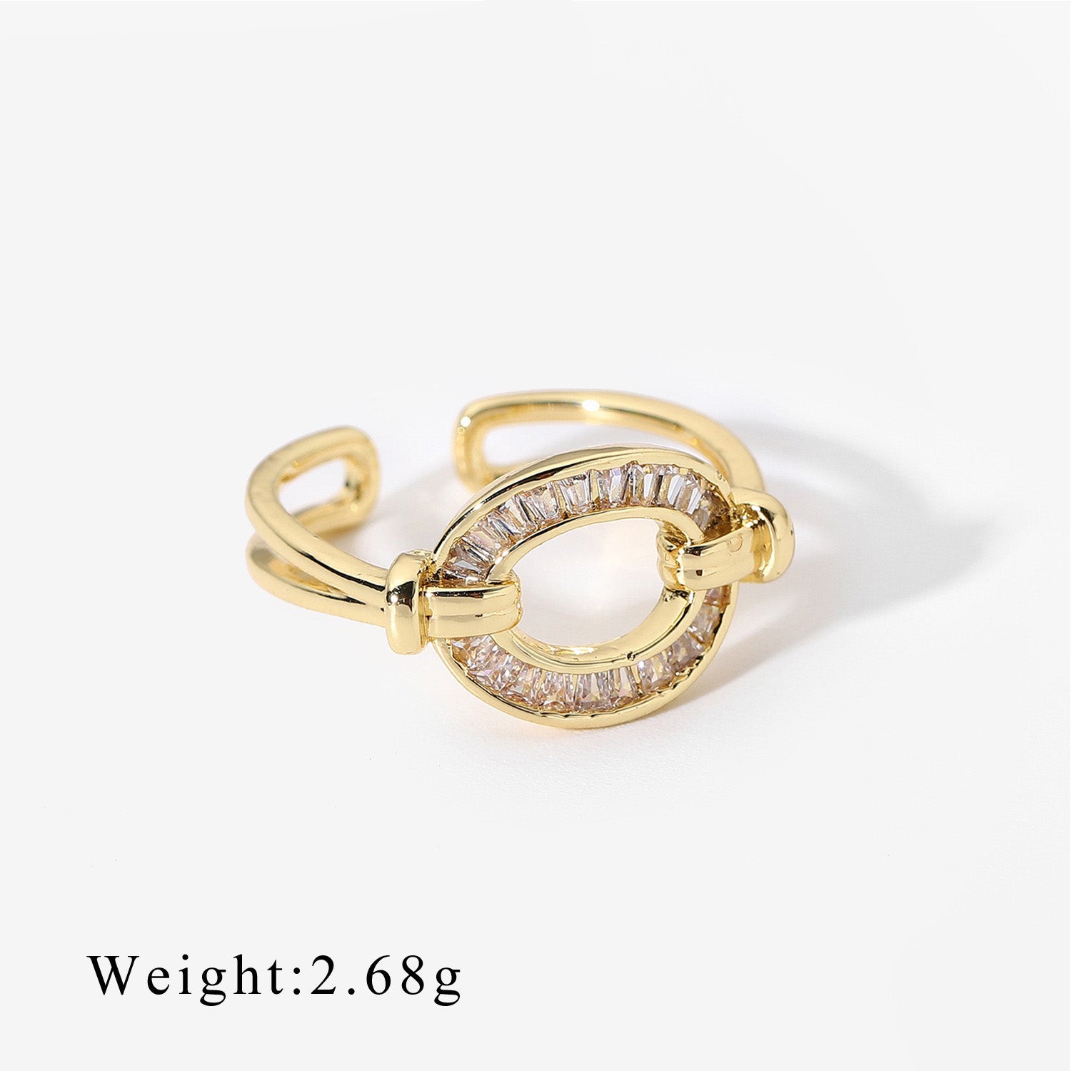 Oval Link Ring