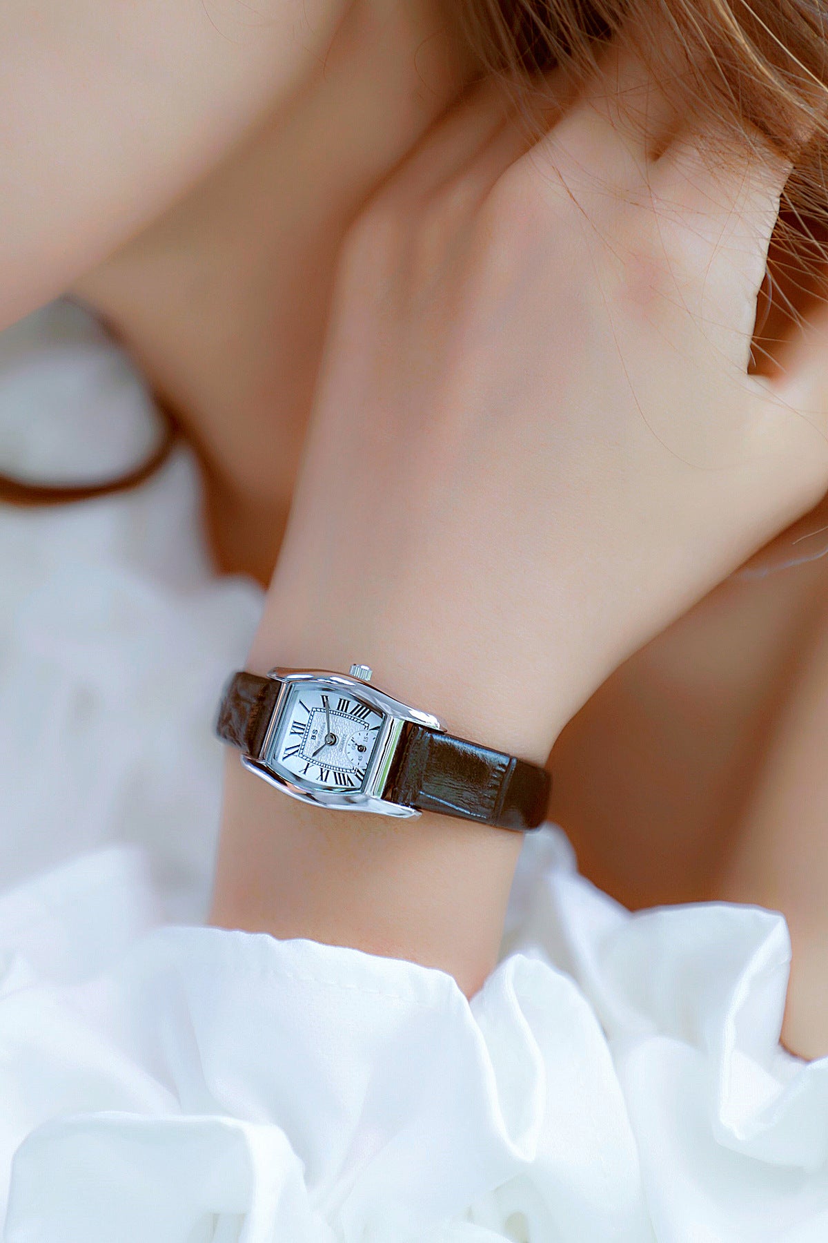 Rectangular Roman Dial Watch