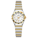 Fluted Bezel Roman Marker Bracelet Watch