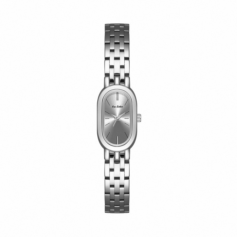 Minimalist Stainless Steel Quartz Watch