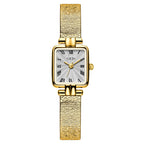 Square Roman Pattern Dial Bracelet Watch