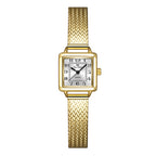 The Square Dial Mesh Bracelet Watch