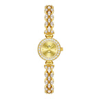Luxury Quartz Watch with Crystal Embellishments