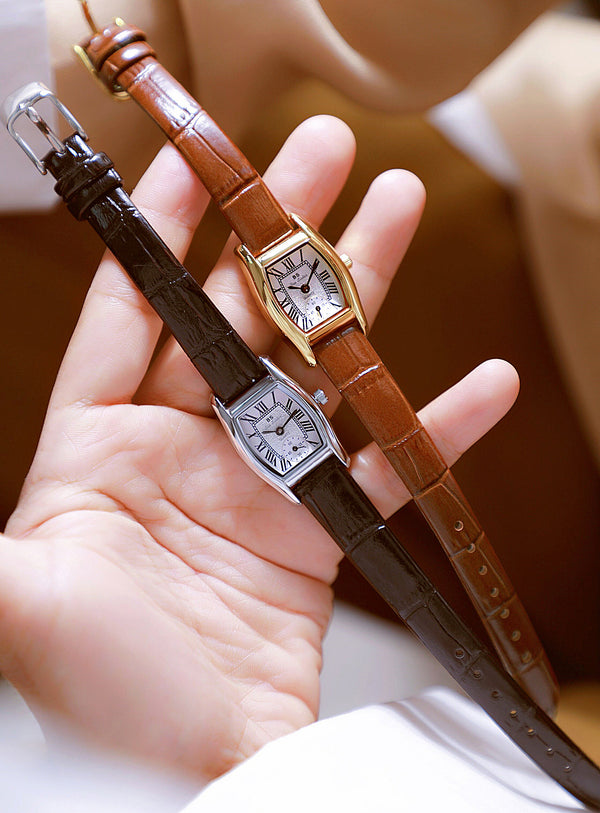 Rectangular Roman Dial Watch
