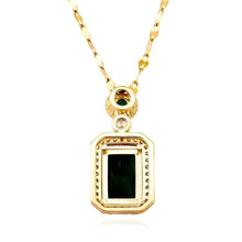 Emerald Majesty Pendant Necklace