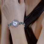Mother of Pearl Teardrop Gemstone Watch