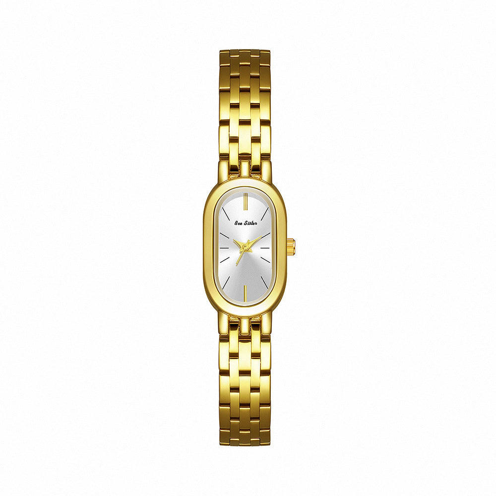 Minimalist Stainless Steel Quartz Watch