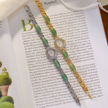 Tiger Eye Oval Watch