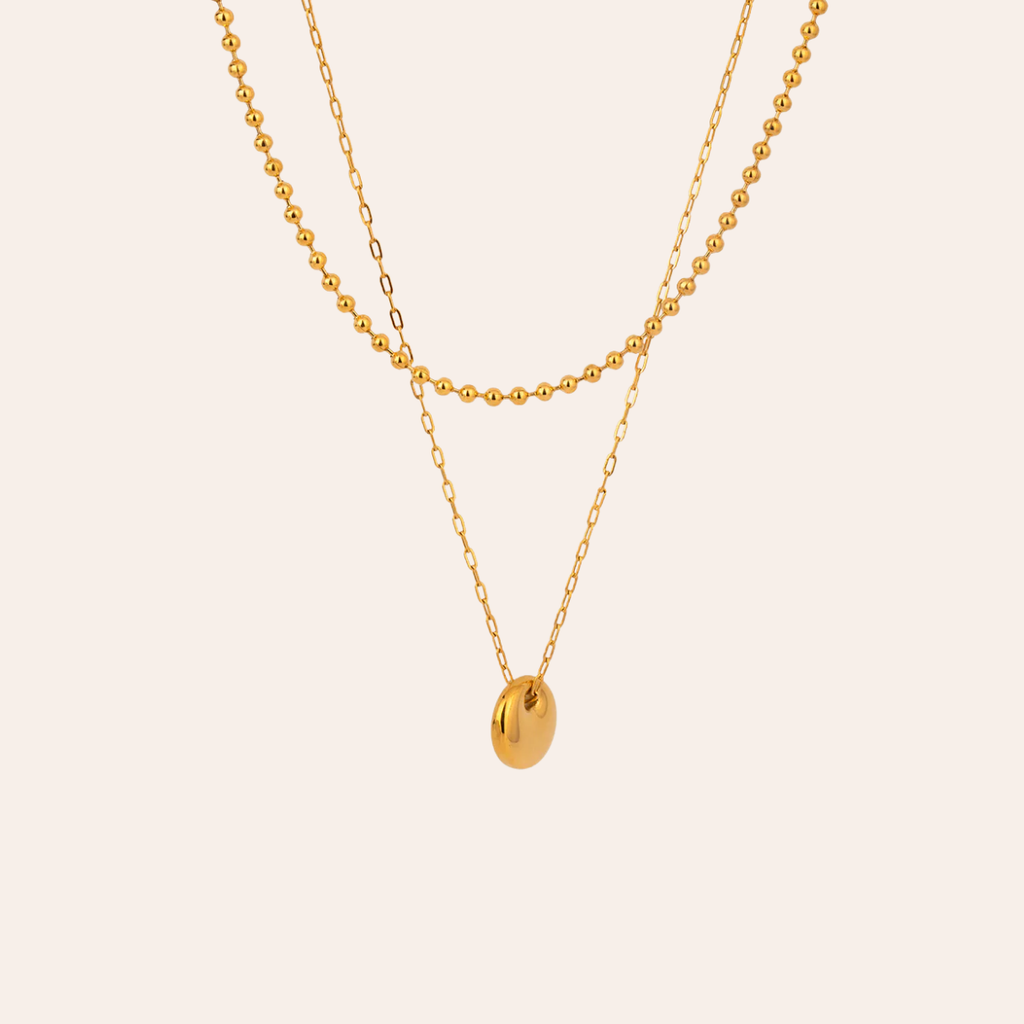 Beaded Pendant Necklace