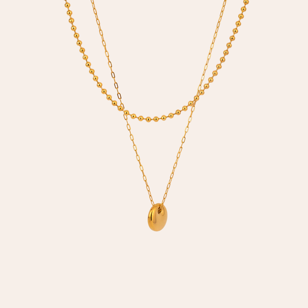 Beaded Pendant Necklace