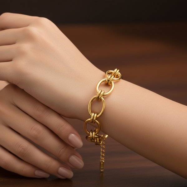 Circle Link Bracelet