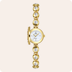 Crystal Accented Dial Link Bracelet Watch