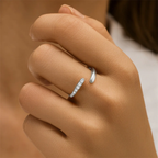Curve Open Ring