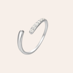 Curve Open Ring