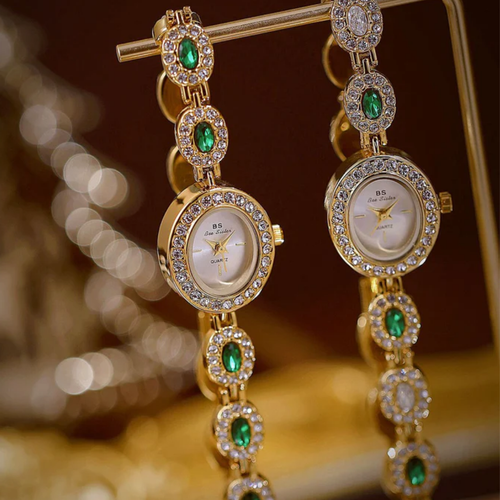 Emerald Gemstone Bracelet