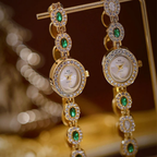 Emerald Gemstone Bracelet