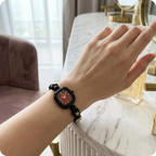 Geometric Bezel Minimal Link Bracelet Watch