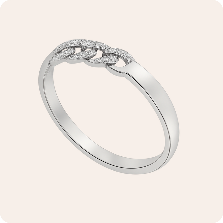 Gold Geometric Zircon Stainless Bangle