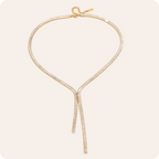 Gold Moon Snake Chain Necklace