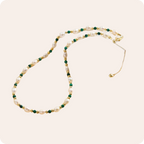 Gold Pearl Handmade Adjustable Necklace