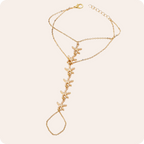 Gold Starfish Cable Chain Bracelet