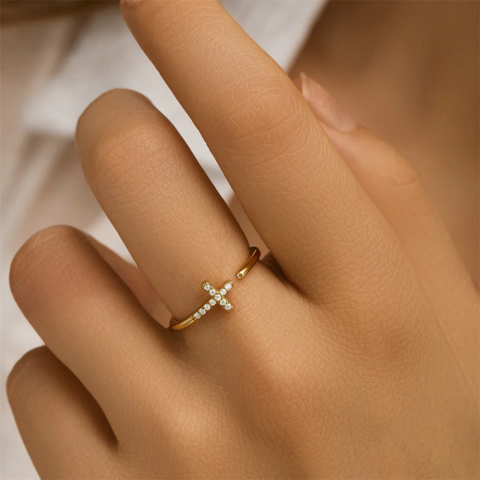 Grace Cross Ring