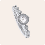 Mother of Pearl Teardrop Gemstone Watch