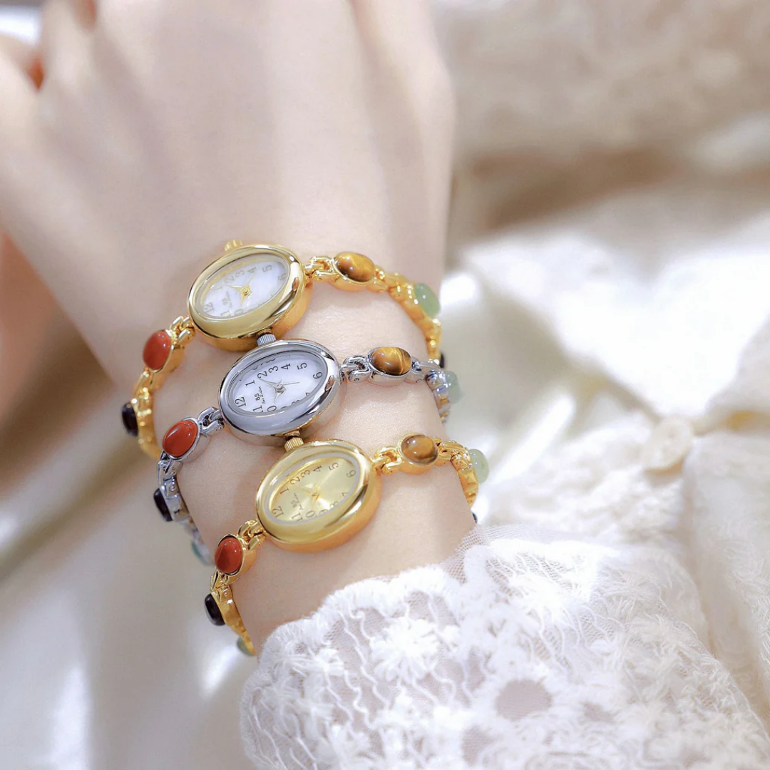 Multicolor Gemstone Watch