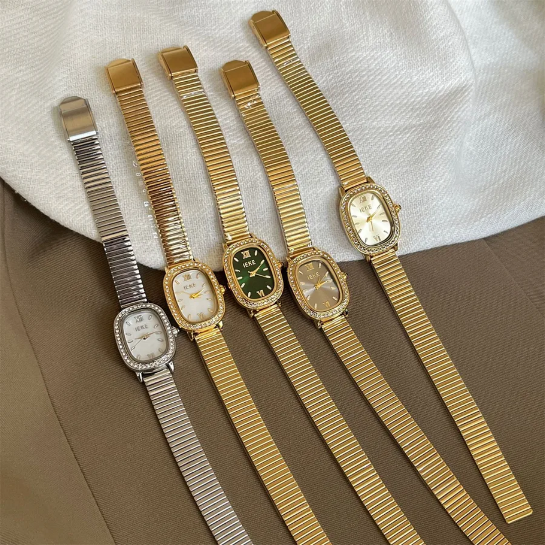 Nouravi Diamond Oval Luxe Watch