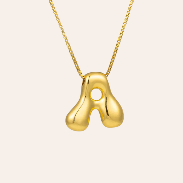 Nouravi Hip-Hop Letter Necklace