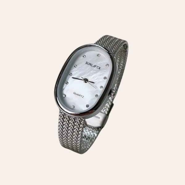 Nouravi Oval Buckle Quartz Watch