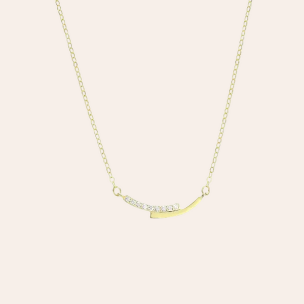 Nouravi Smile Double Row Necklace