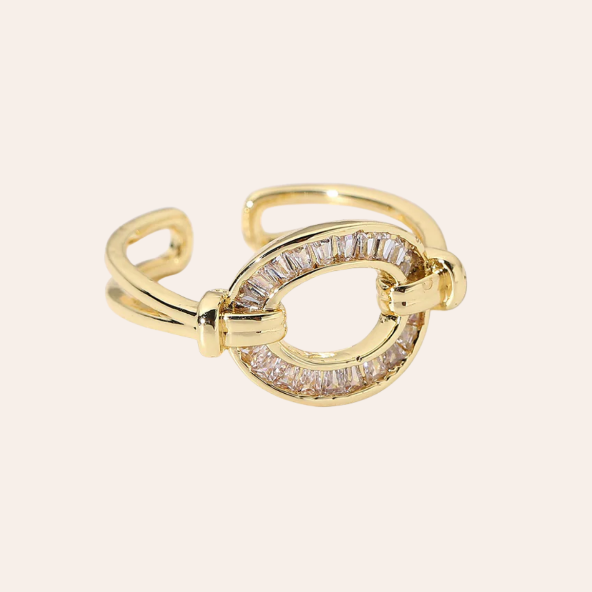 Oval Link Ring