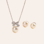 Pearl Zircon Elegance Set