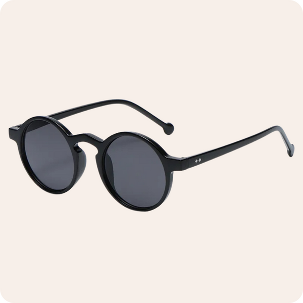 Retro Round Punk UV400 Sunglasses