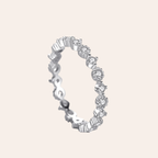Silver Eternity Band