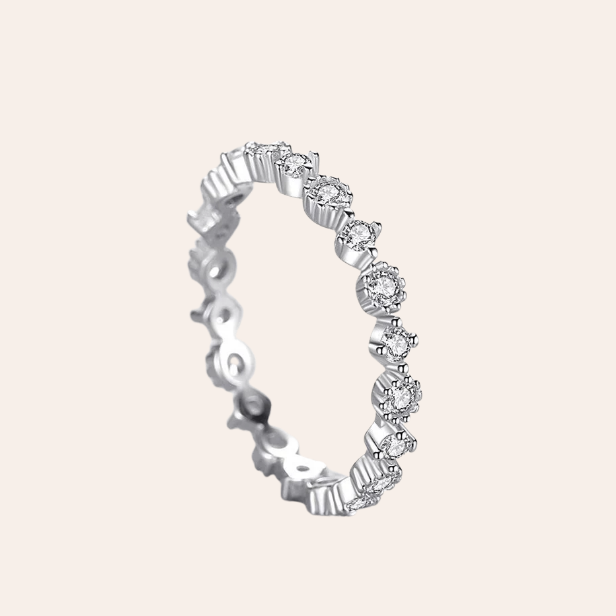 Silver Eternity Band