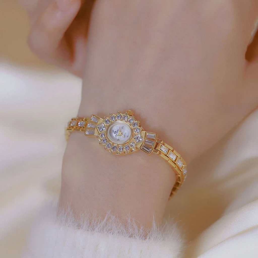 Sunflower Crystal Bracelet Watch