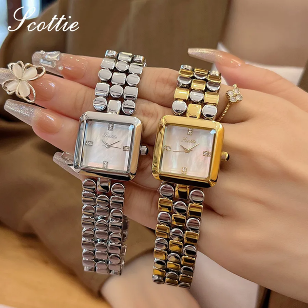 The Geometric Butterfly Double-Snap Quartz Watch