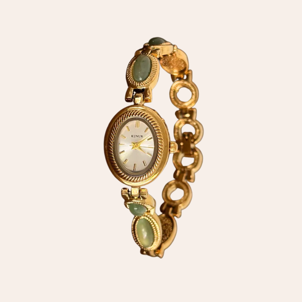 The Jadeite Elliptical Bracelet Watch