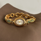 The Jadeite Elliptical Bracelet Watch